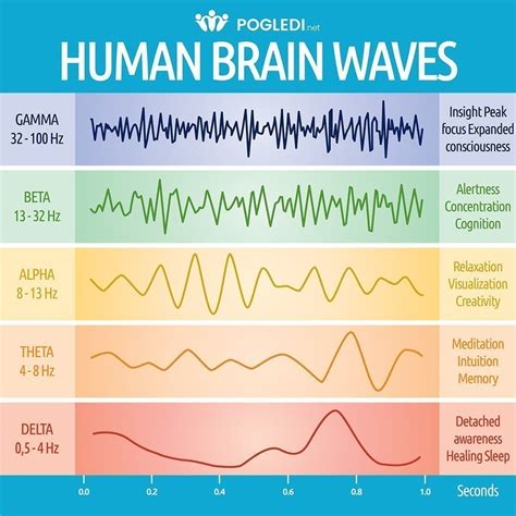 brainwave frequencies and effects.